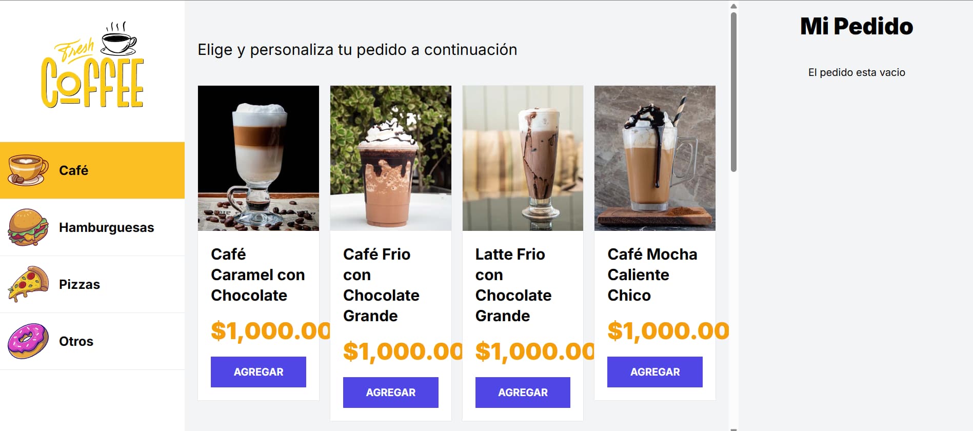 Sistema de Autoservicio Gastronómico — 1