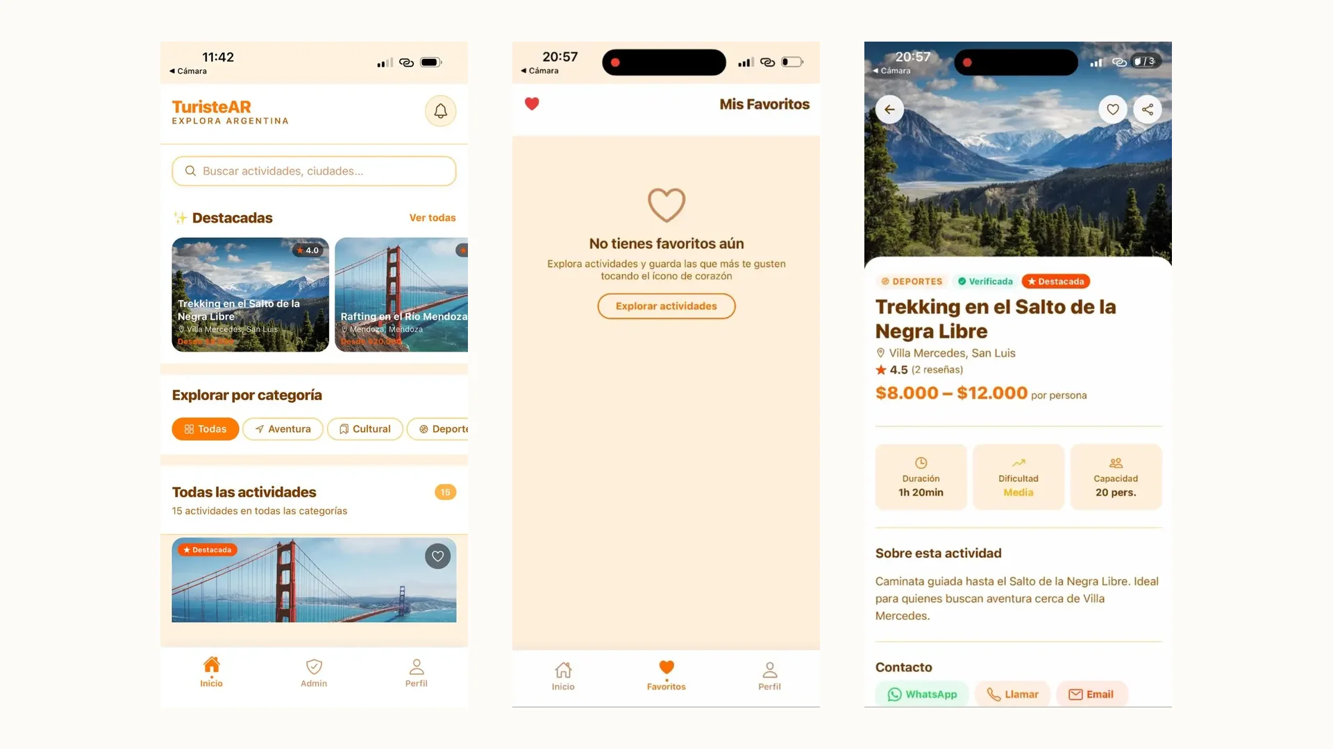 TuristeAR — App Móvil de Turismo — 1